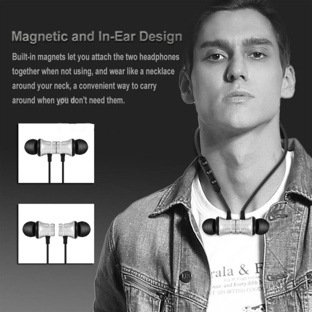 XT-11 Bluetooth 4.2 Wireless E - Magnetic Neckband Sports Earphones recension och pris