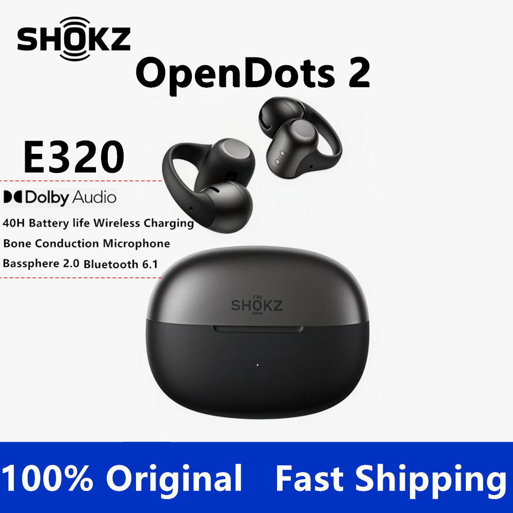 SHOKZ OpenDots 2 Open Bluetoot - Type C Wired Earphones With Mic recension och pris