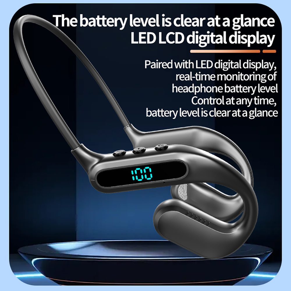 KEBIDUMEI Open Ear Bluetooth 6 - Bone Conduction Running Headphones recension och pris