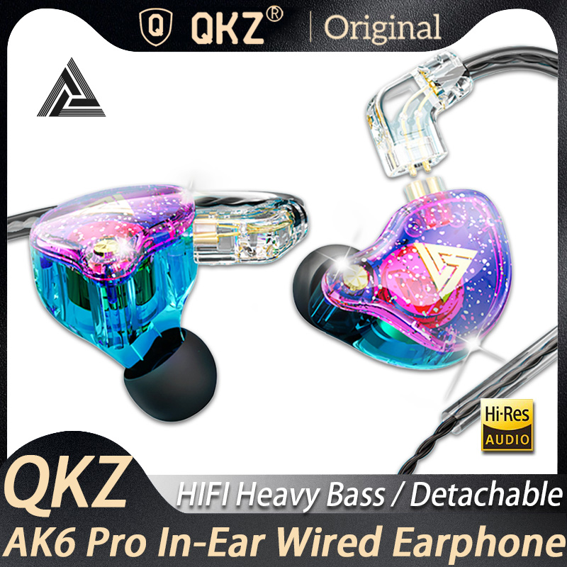 QKZ Original AK6 Pro EDX Pro I - In Ear Monitors For Singers recension och pris