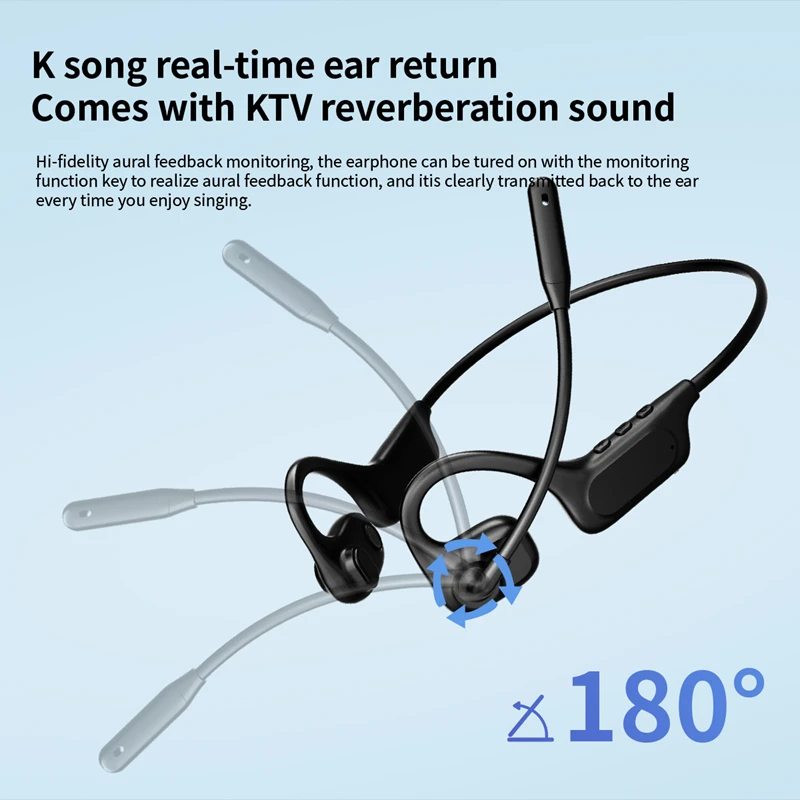 Open Ear Wireless Headset Rota - Type C Wired Earphones With Mic recension och pris