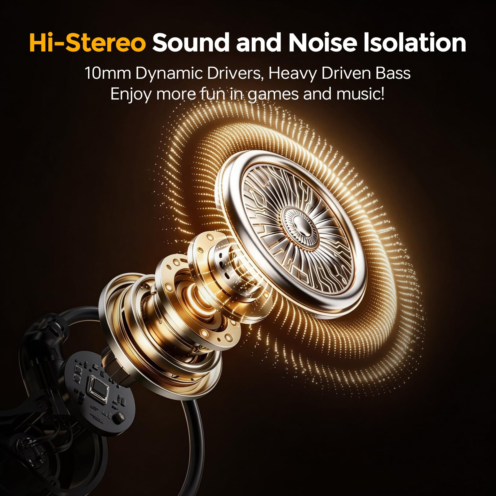 3.5mm / Type-C Wired Gaming Ea - Type C Wired Earphones With Mic recension och pris