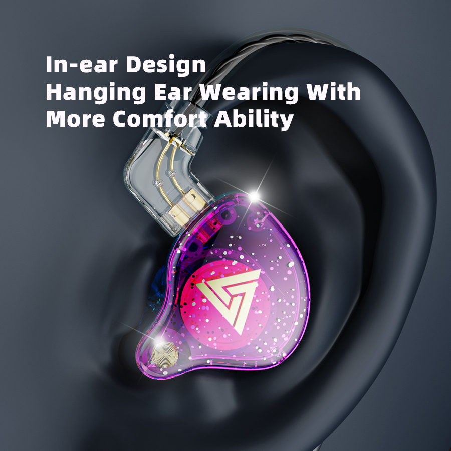 QKZ AK6 PRO Wired Earphones Hi - In Ear Monitors For Singers recension och pris