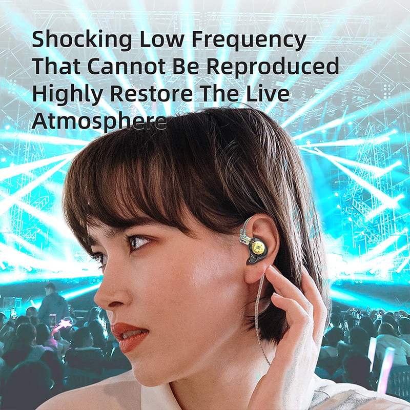 KZ EDX PRO Dynamic Earphones H - Type C Wired Earphones With Mic recension och pris