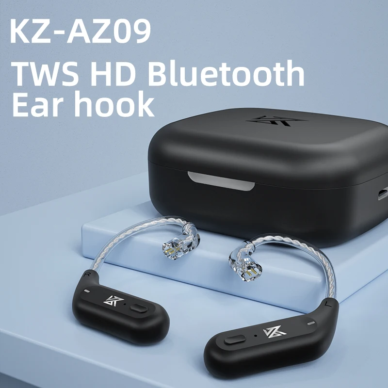 KZ AZ09 HD Bluetooth Ear Hook  - Planar Magnetic Iem Earphones recension och pris