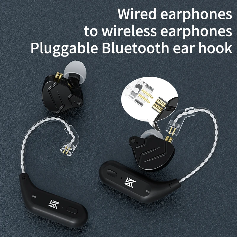 KZ AZ09 HD Bluetooth Ear Hook  - Planar Magnetic Iem Earphones recension och pris