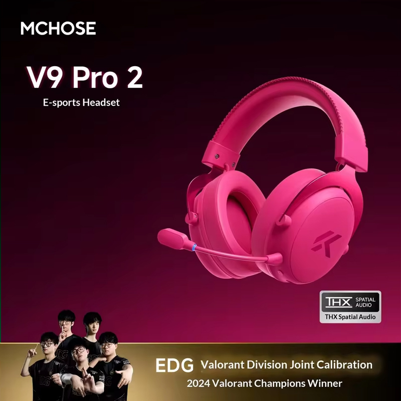 MCHOSE V9 Pro 2 E-sports  Wire - Anc Wireless Over Ear Headphones recension och pris